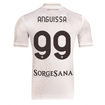Billige Fotballdrakt SSC Napoli Frank Anguissa #99 Replika Bortedrakt 2025-26 Kortermet